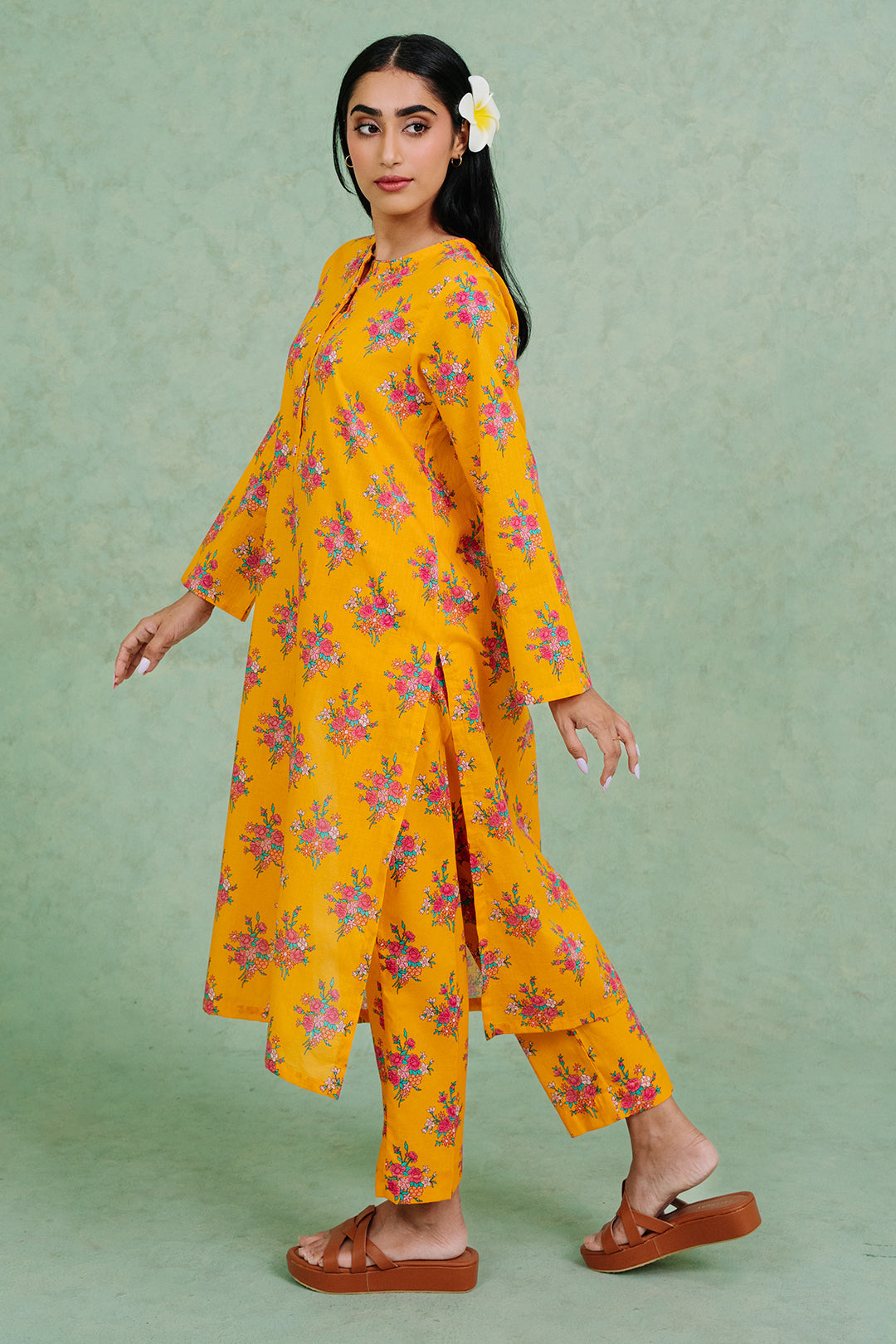 Zellbury | Summer Pret | Kurta Trouser - 2085 - by - Libasekhas UK - Registered Vendor of : Zellbury Women - 100% Original Designer Dresss