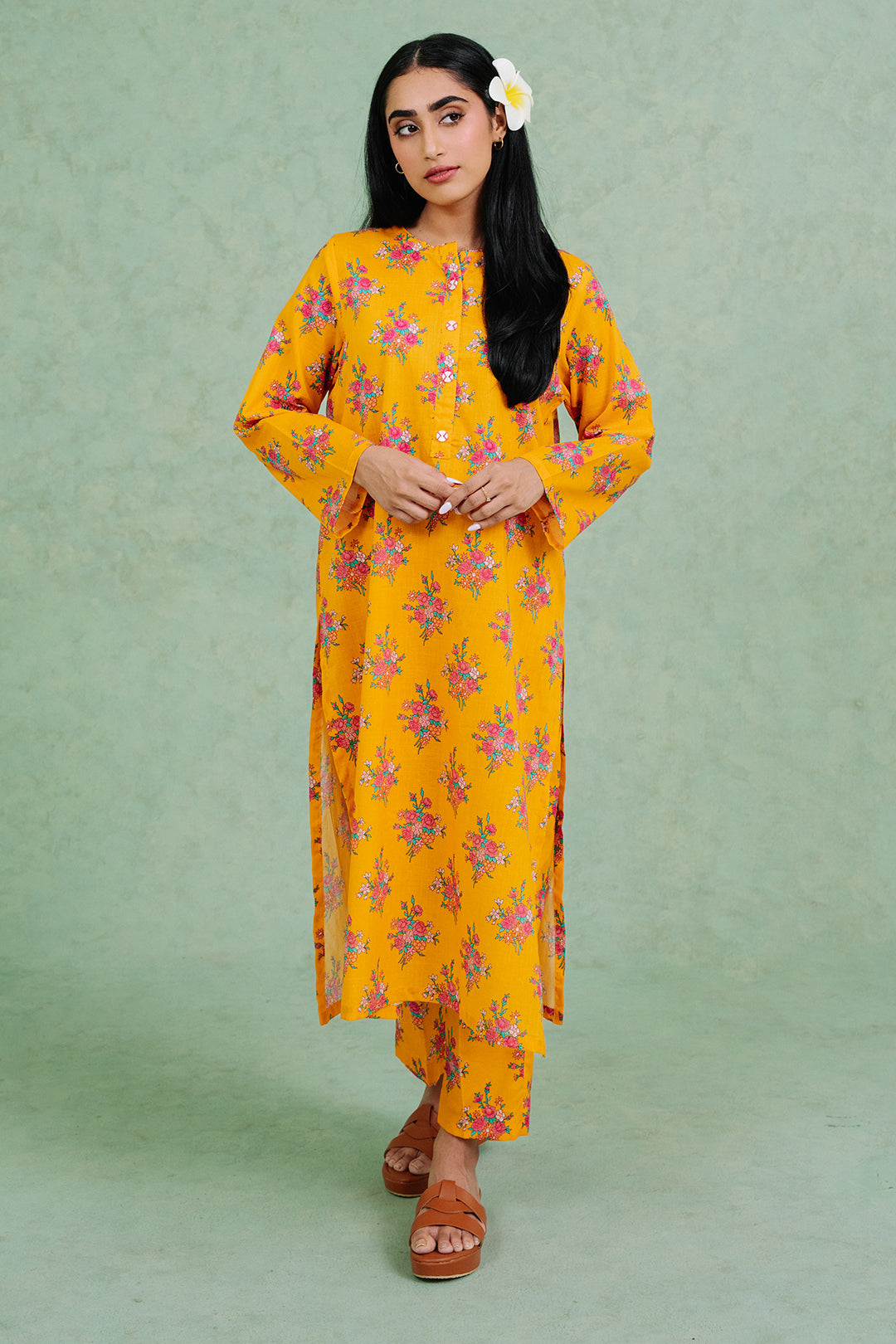 Zellbury | Summer Pret | Kurta Trouser - 2085 - by - Libasekhas UK - Registered Vendor of : Zellbury Women - 100% Original Designer Dresss