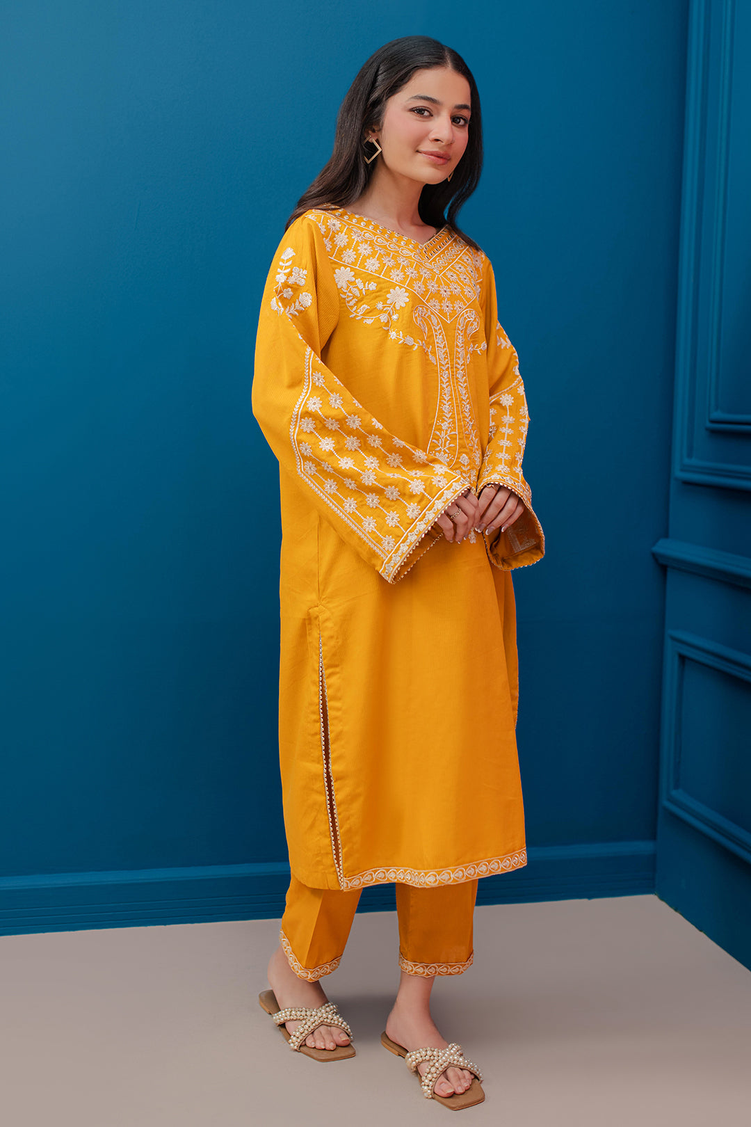 Zellbury | Summer Pret | Embroidered Kurta Trouser - 2122 - by - Libasekhas UK - Registered Vendor of : Zellbury Women - 100% Original Designer Dresss