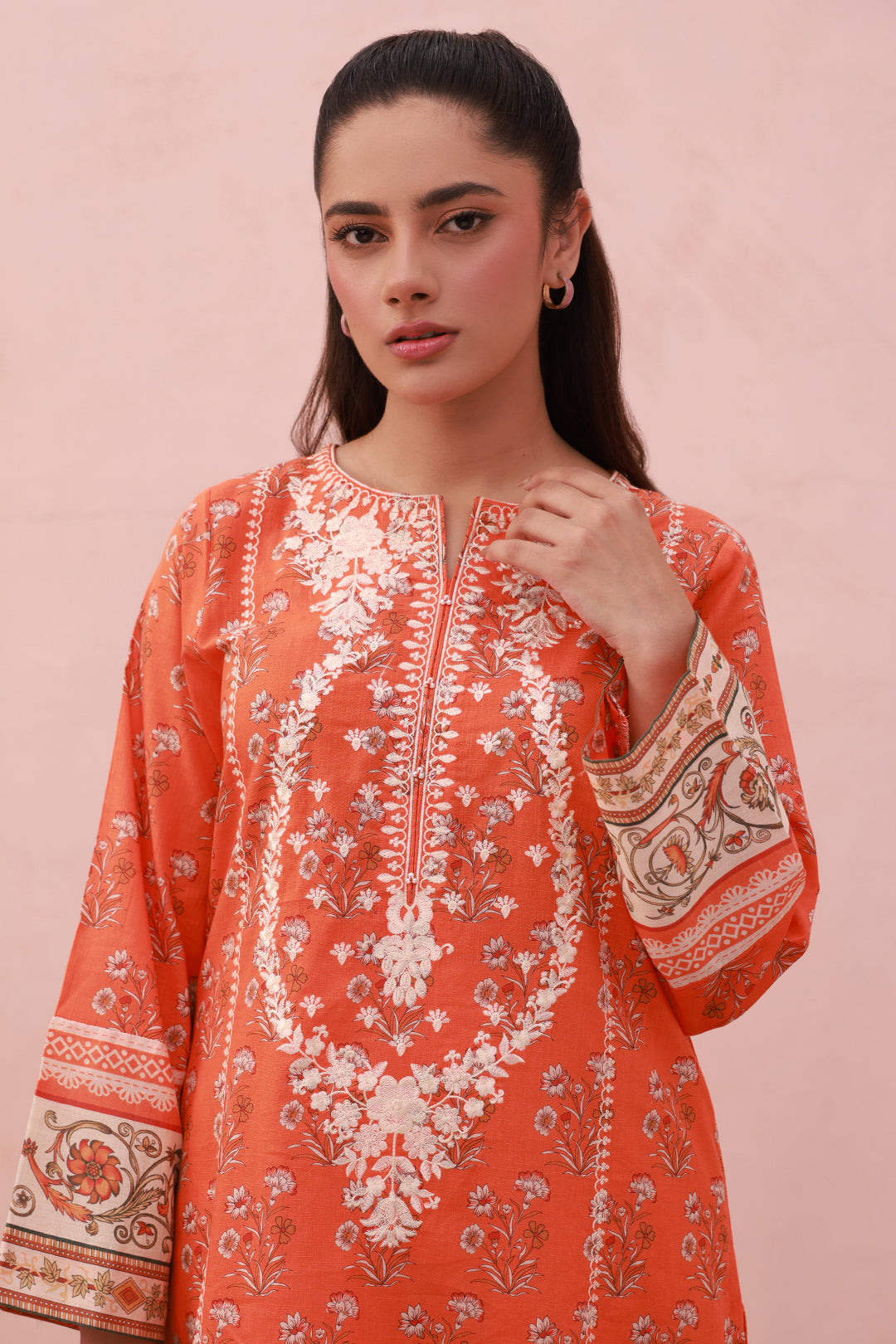 Zellbury | Summer Pret | Embroidered Kurta Dupatta Trouser - 1962 - by - Libasekhas UK - Registered Vendor of : Zellbury Women - 100% Original Designer Dresss