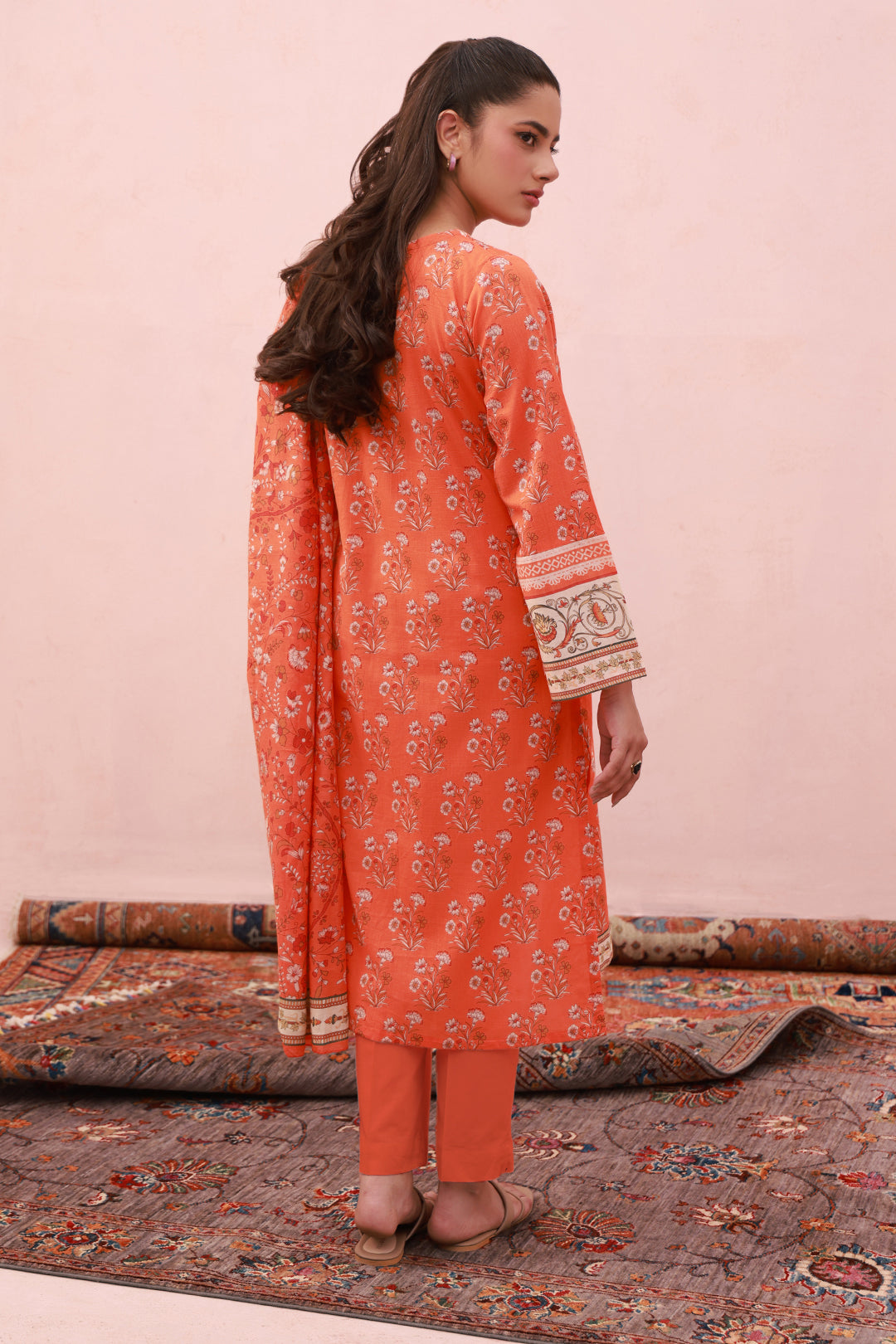 Zellbury | Summer Pret | Embroidered Kurta Dupatta Trouser - 1962 - by - Libasekhas UK - Registered Vendor of : Zellbury Women - 100% Original Designer Dresss