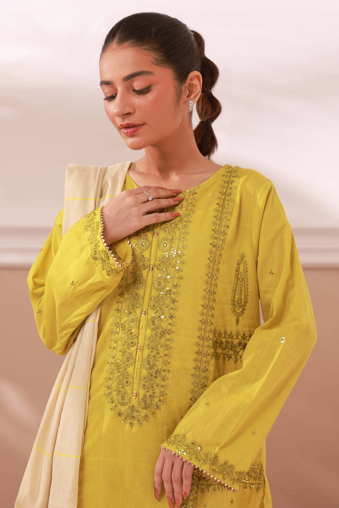 Zellbury | Summer Pret | Embroidered Kurta Dupatta Trouser - 1963 - by - Libasekhas UK - Registered Vendor of : Zellbury Women - 100% Original Designer Dresss