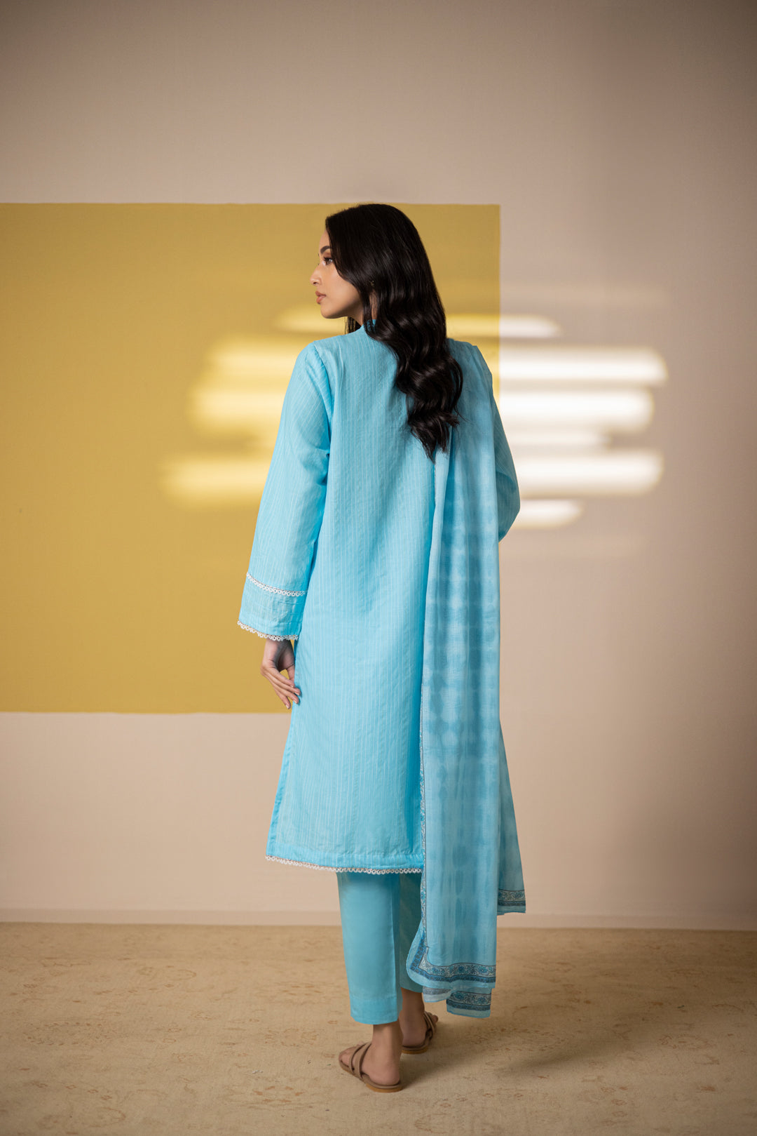 Zellbury | Summer Pret | Embroidered Kurta Dupatta Trouser - 1965 - by - Libasekhas UK - Registered Vendor of : Zellbury Women - 100% Original Designer Dresss