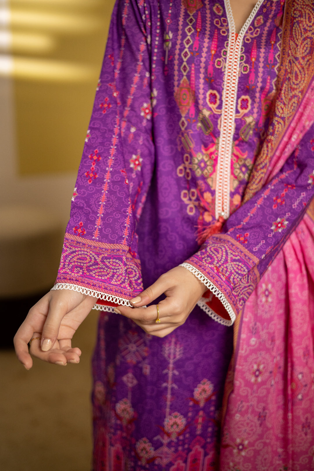 Zellbury | Summer Pret | Kurta Dupatta Trouser - 2110 - by - Libasekhas UK - Registered Vendor of : Zellbury Women - 100% Original Designer Dresss