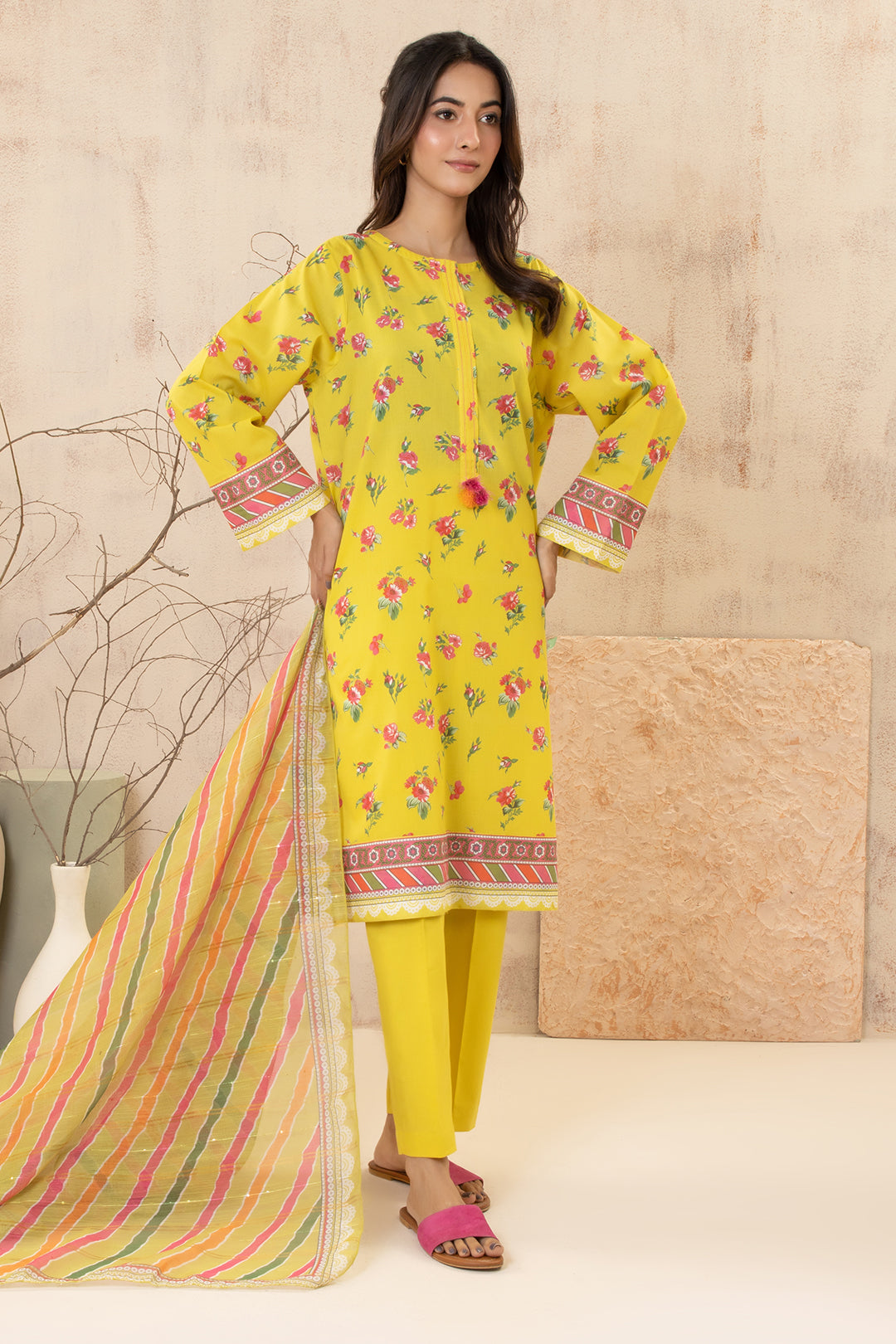 Zellbury | Summer Pret | Kurta Dupatta Trouser - 2111 - by - Libasekhas UK - Registered Vendor of : Zellbury Women - 100% Original Designer Dresss