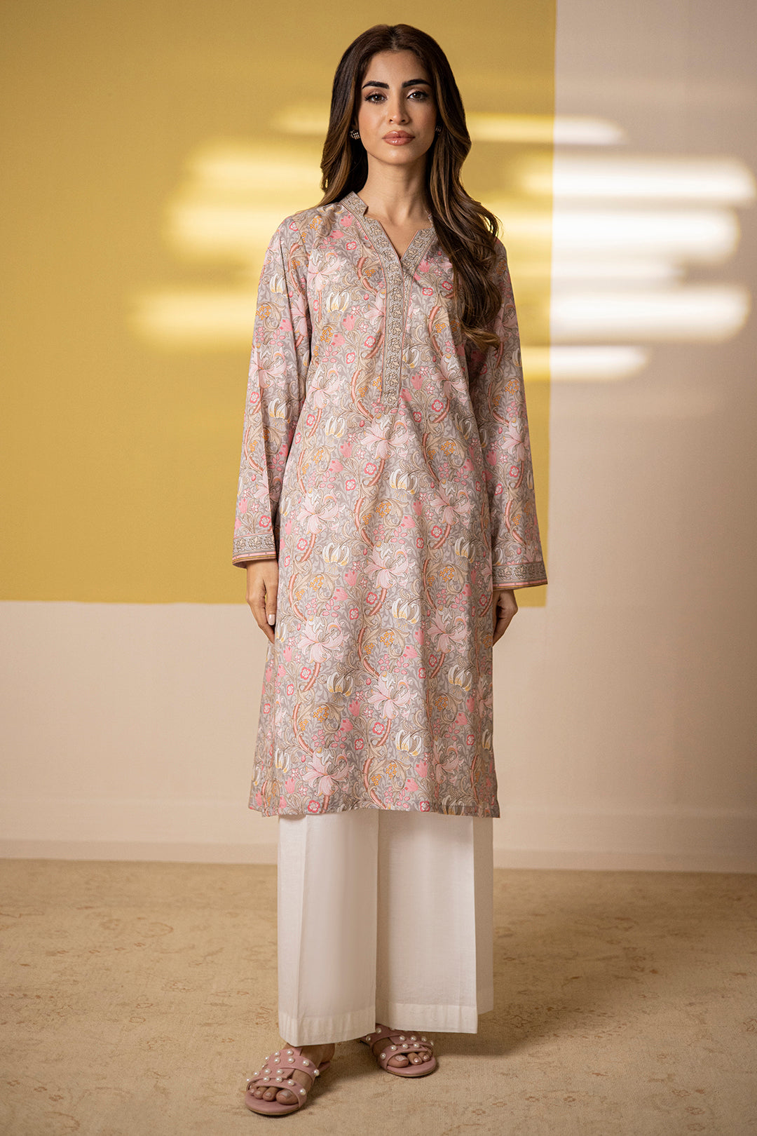 Zellbury | Summer Pret | Kurta - 1404 - by - Libasekhas UK - Registered Vendor of : Zellbury Women - 100% Original Designer Dresss