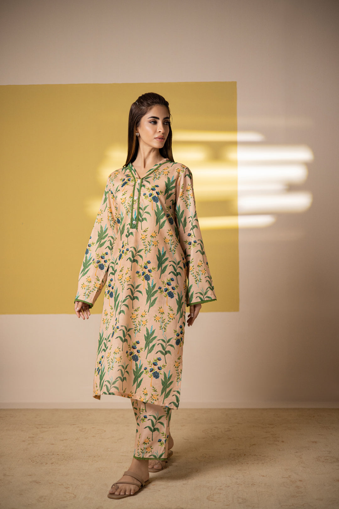 Zellbury | Summer Pret | Kurta Trouser - 1443 - by - Libasekhas UK - Registered Vendor of : Zellbury Women - 100% Original Designer Dresss