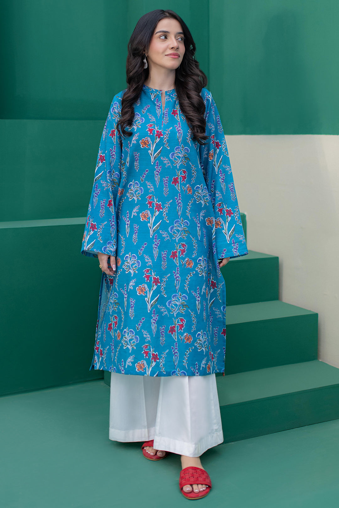 Zellbury | Winter Pret | Kurta - 3020 - by - Libasekhas UK - Registered Vendor of : Zellbury Women - 100% Original Designer Dresss