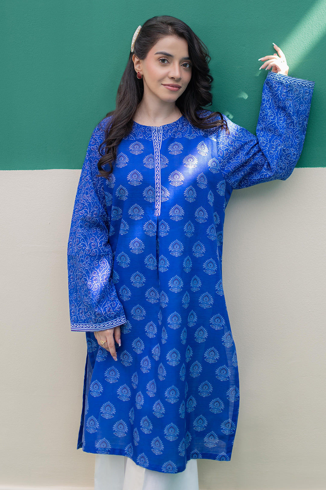 Zellbury | Winter Pret | Kurta - 3047 - by - Libasekhas UK - Registered Vendor of : Zellbury Women - 100% Original Designer Dresss