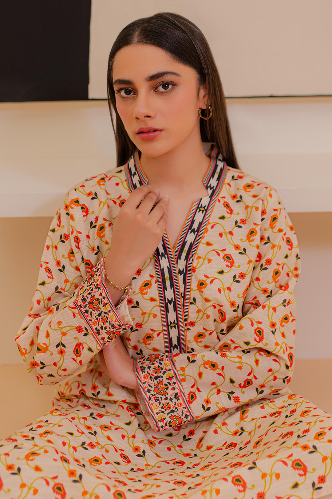 Zellbury | Winter Pret | Kurta - 3078 - by - Libasekhas UK - Registered Vendor of : Zellbury Women - 100% Original Designer Dresss