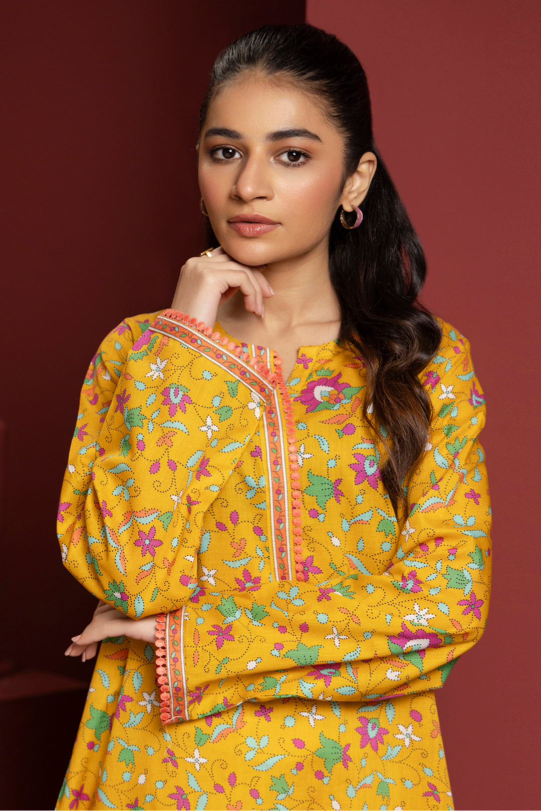 Zellbury | Winter Pret | Kurta - 3098 - by - Libasekhas UK - Registered Vendor of : Zellbury Women - 100% Original Designer Dresss