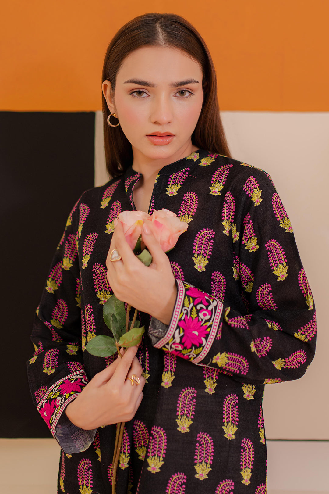 Zellbury | Winter Pret | Kurta - 3124 - by - Libasekhas UK - Registered Vendor of : Zellbury Women - 100% Original Designer Dresss
