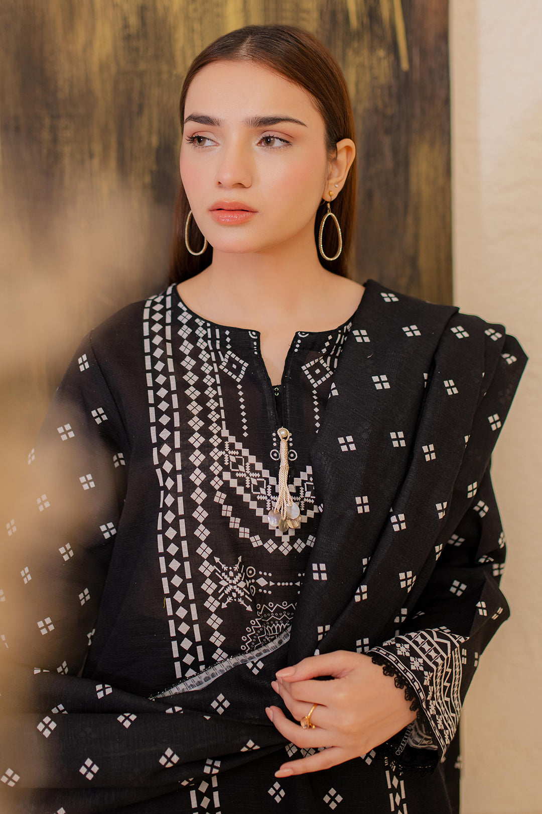 Zellbury | Winter Pret | Kurta Dupatta - 2981 - by - Libasekhas UK - Registered Vendor of : Zellbury Women - 100% Original Designer Dresss