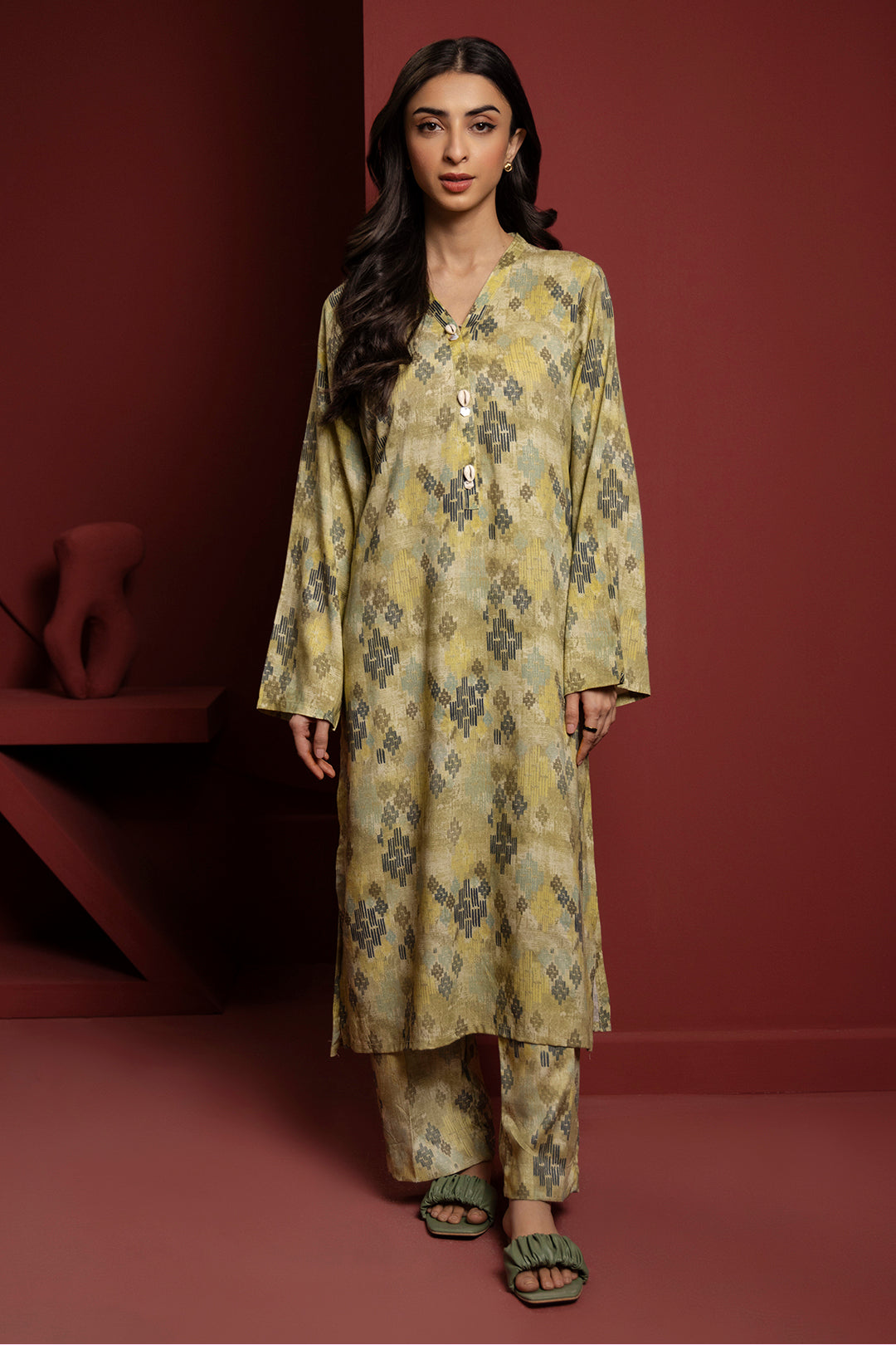 Zellbury | Winter Pret | Kurta Trouser - 3035 - by - Libasekhas UK - Registered Vendor of : Zellbury Women - 100% Original Designer Dresss
