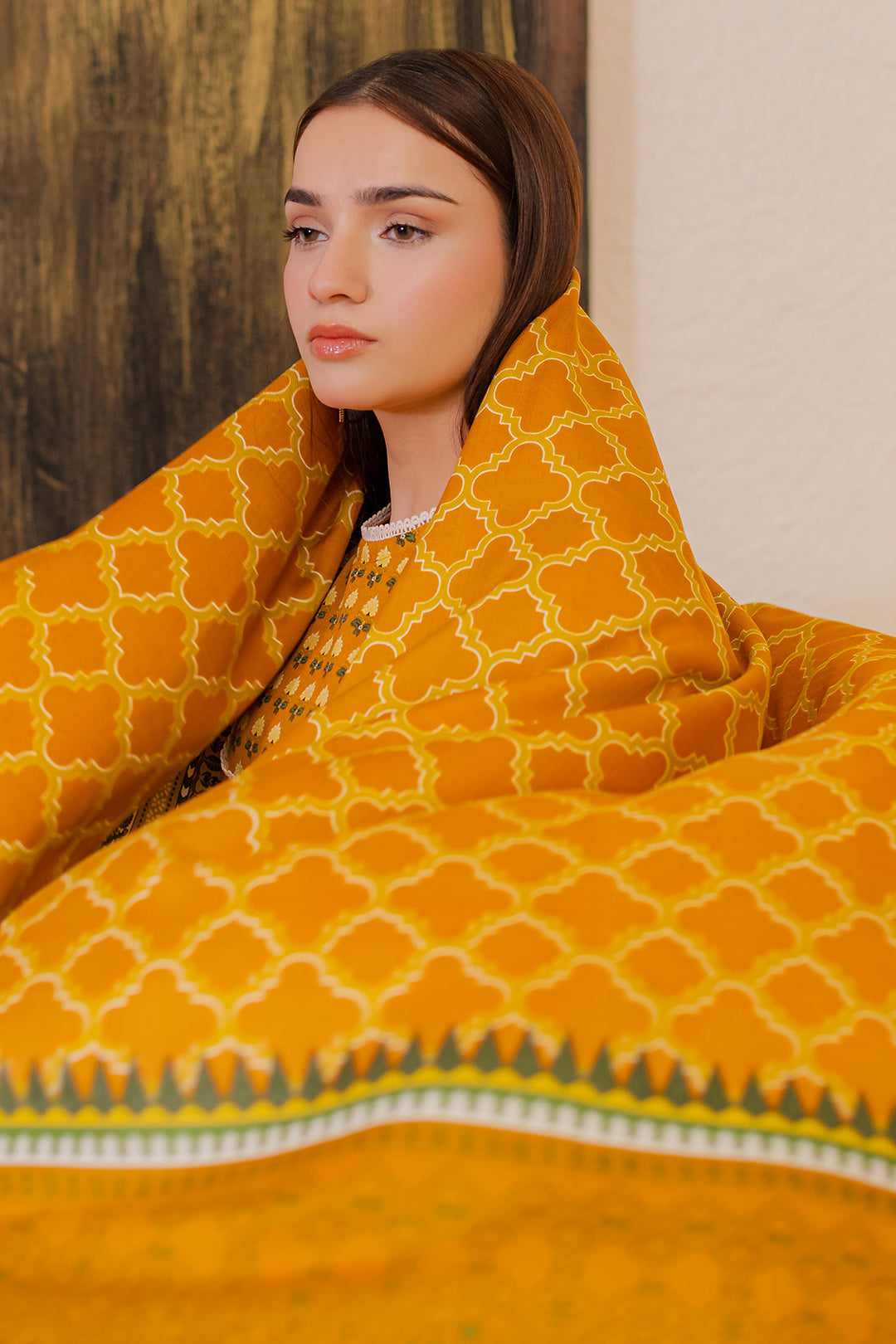 Zellbury | Winter Pret | Kurta Shawl Trouser - 2946 - by - Libasekhas UK - Registered Vendor of : Zellbury Women - 100% Original Designer Dresss