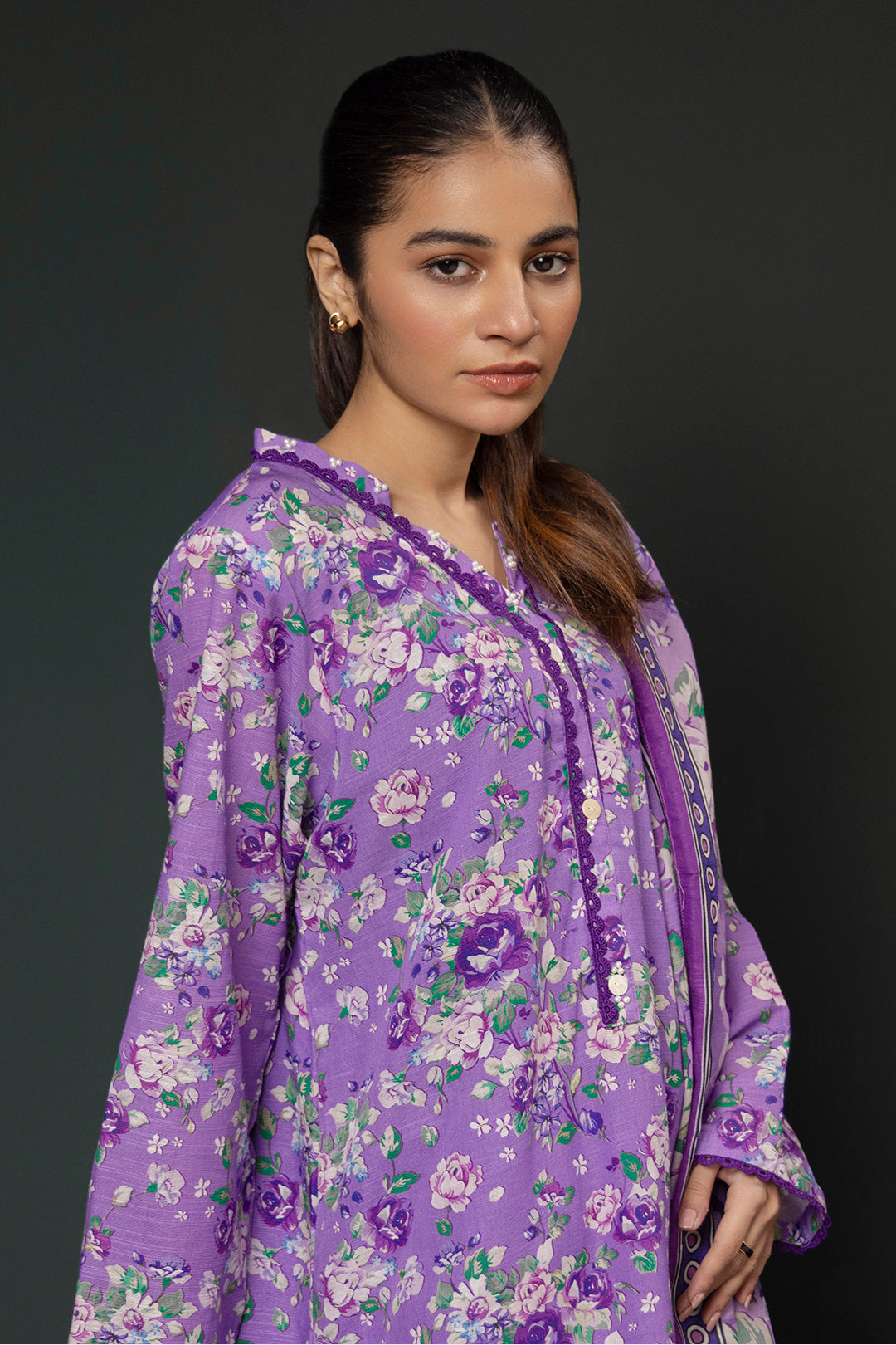 Zellbury | Winter Pret | Kurta Dupatta Trouser - 2948 - by - Libasekhas UK - Registered Vendor of : Zellbury Women - 100% Original Designer Dresss