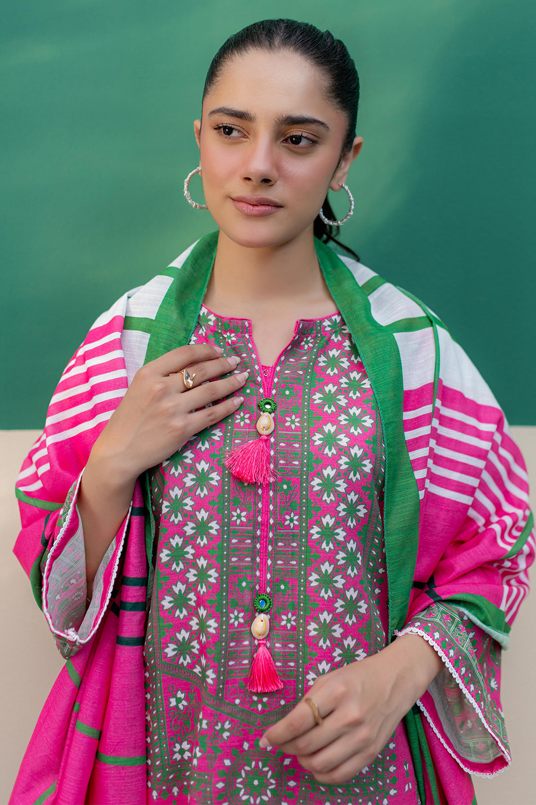 Zellbury | Winter Pret | Kurta Dupatta Trouser - 2949 - by - Libasekhas UK - Registered Vendor of : Zellbury Women - 100% Original Designer Dresss