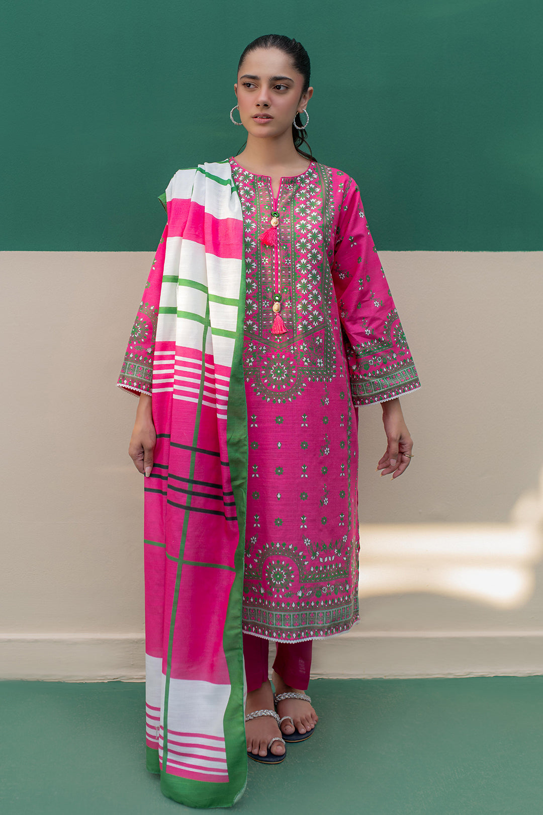 Zellbury | Winter Pret | Kurta Dupatta Trouser - 2949 - by - Libasekhas UK - Registered Vendor of : Zellbury Women - 100% Original Designer Dresss