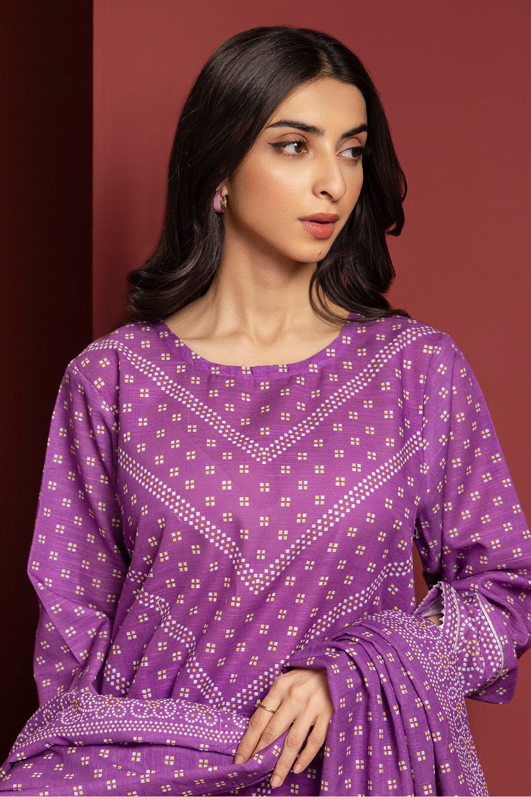 Zellbury | Winter Pret | Kurta Dupatta Trouser - 3072 - by - Libasekhas UK - Registered Vendor of : Zellbury Women - 100% Original Designer Dresss