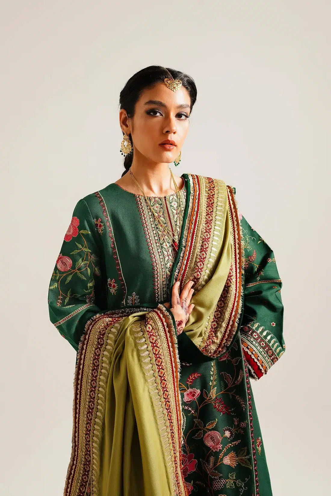 Zara ShahJahan | Winter Shawl 23 | WS23-D7 - by - Libasekhas UK - Registered Vendor of : Zara Shahjahan - 100% Original Designer Dresss