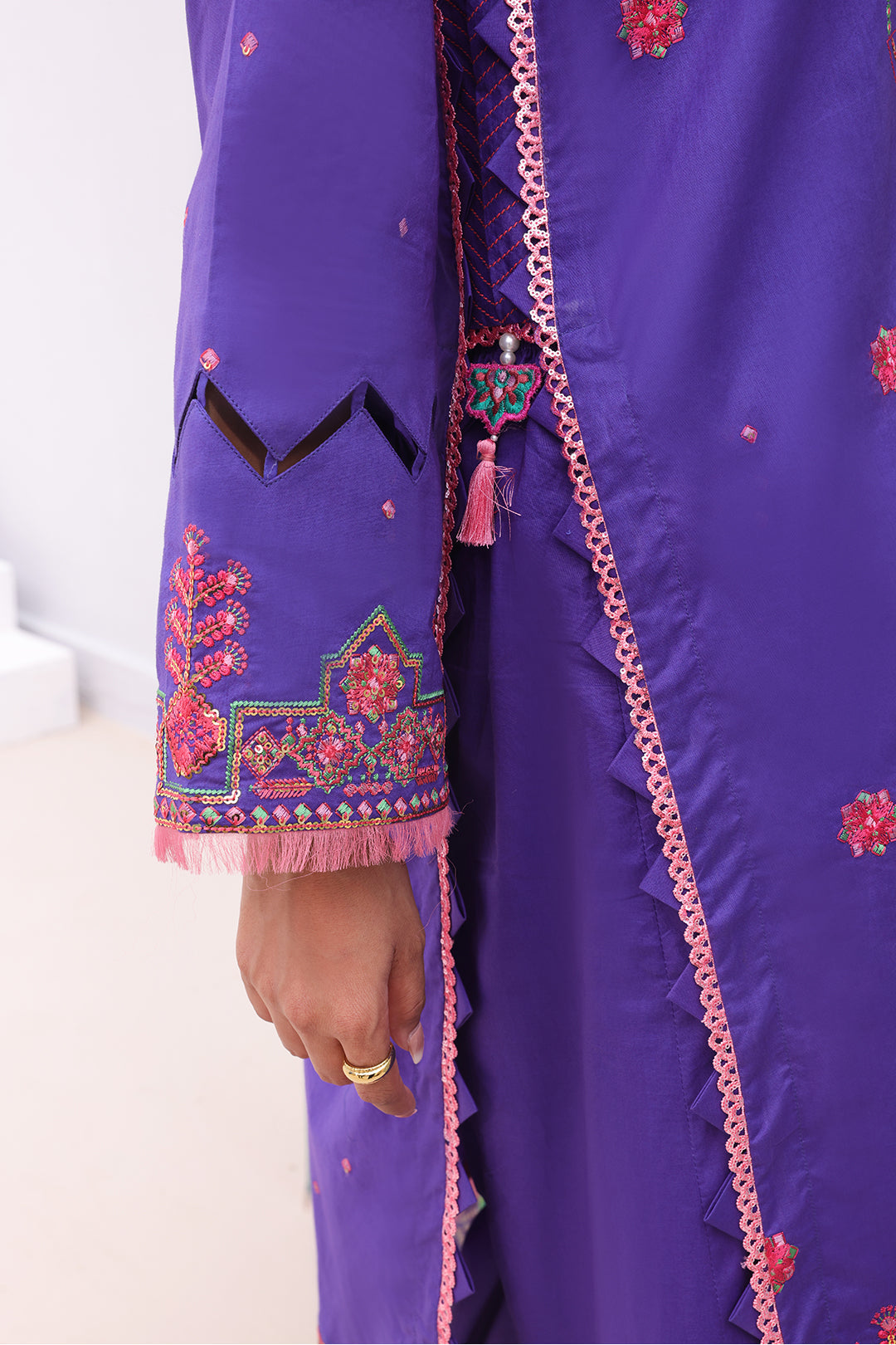 Zellbury | Unstitched 3 Piece Cambric | Embroidered Shirt Shalwar Dupatta - 0082 - by - Libasekhas UK - Registered Vendor of : Zellbury Women - 100% Original Designer Dresss