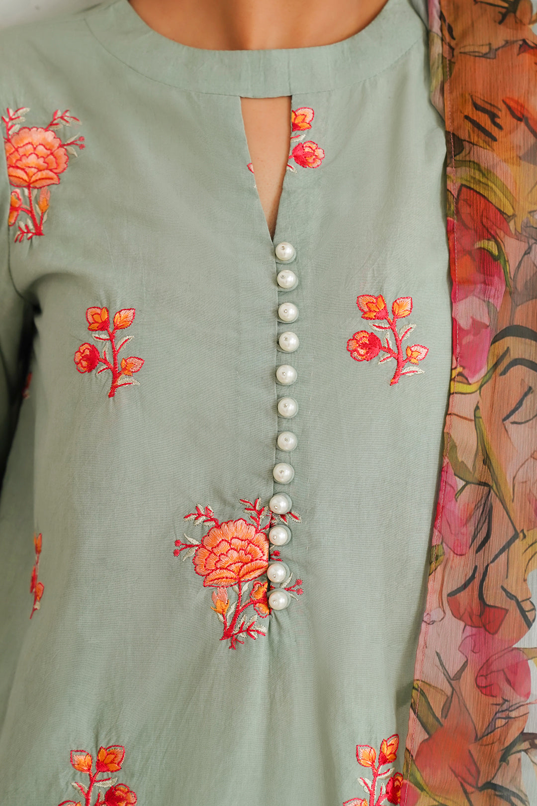 Zellbury | Unstitched 3 Piece Cambric | Embroidered Shirt Shalwar Dupatta - 0149 - by - Libasekhas UK - Registered Vendor of : Zellbury Women - 100% Original Designer Dresss