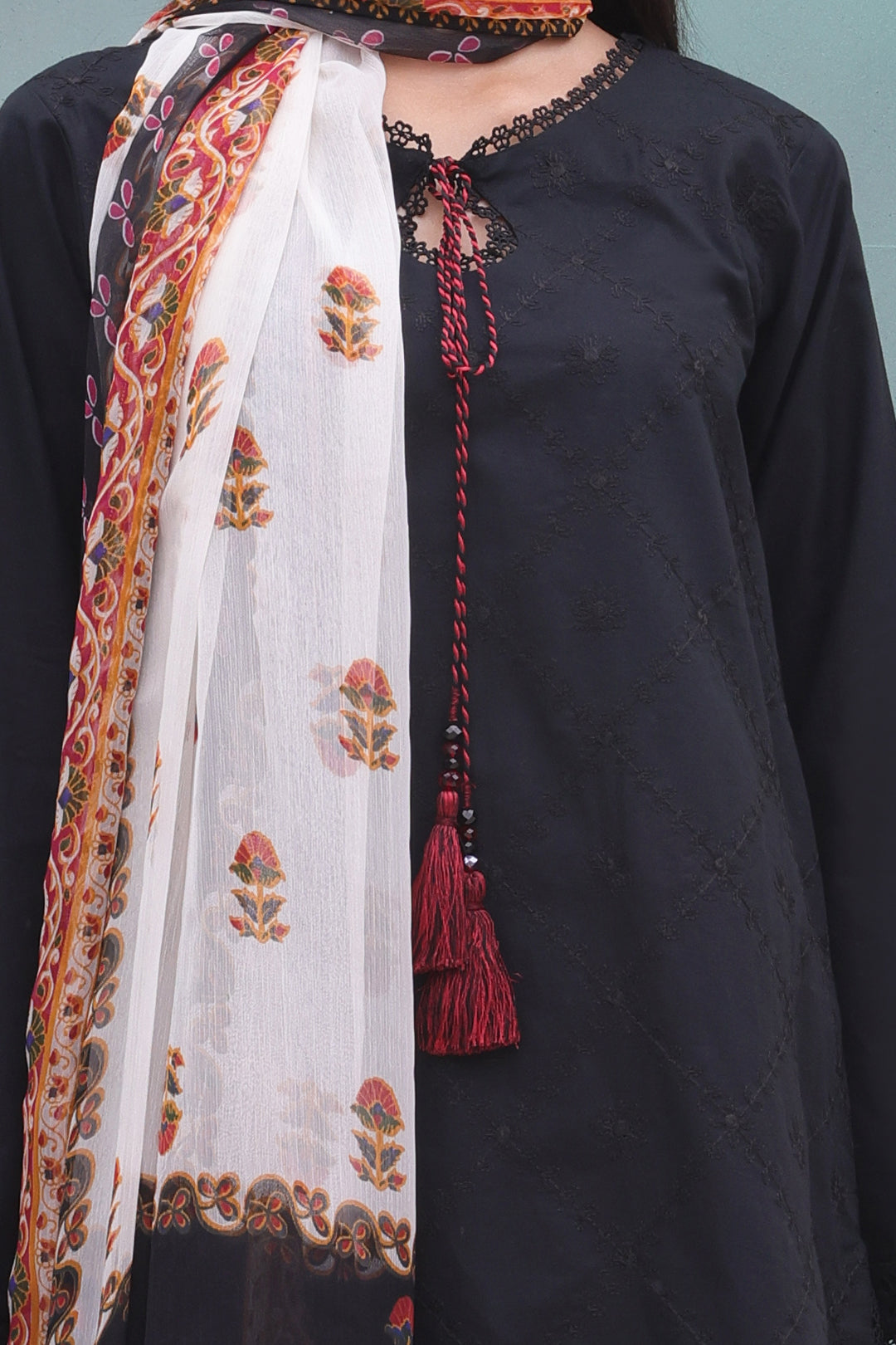 Zellbury | Unstitched 3 Piece Cambric | Embroidered Shirt Shalwar Dupatta - 0605 - by - Libasekhas UK - Registered Vendor of : Zellbury Women - 100% Original Designer Dresss
