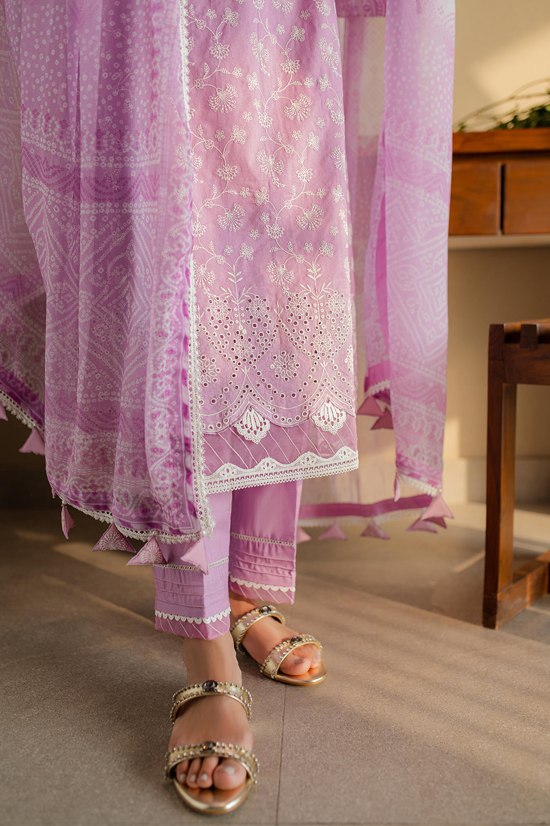 Zellbury | Unstitched 3 Piece Chikankari | Embroidered Shirt Shalwar Dupatta - 0703 - by - Libasekhas UK - Registered Vendor of : Zellbury Women - 100% Original Designer Dresss