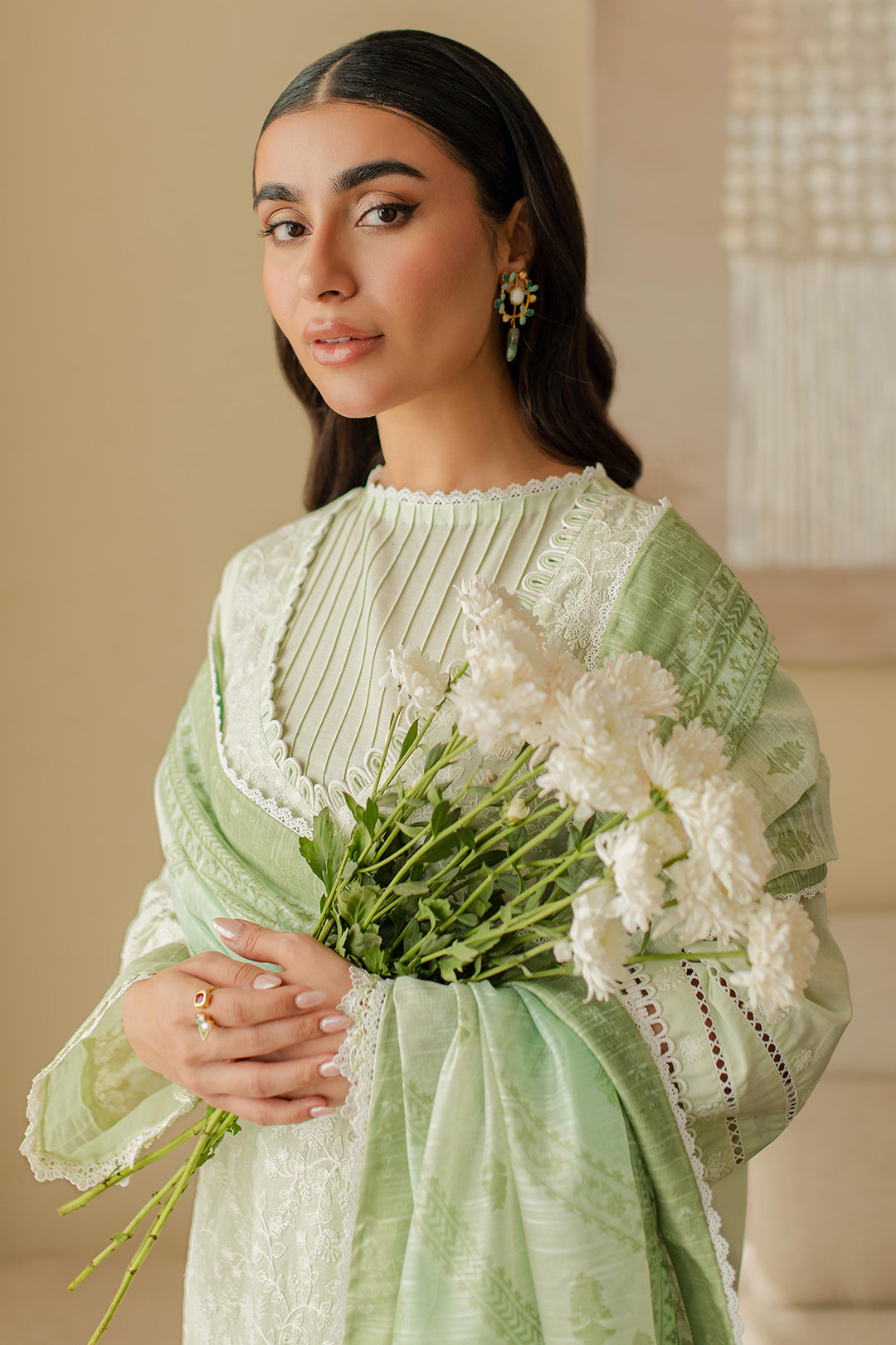 Zellbury | Unstitched 3 Piece Chikankari | Embroidered Shirt Shalwar Dupatta - 0706 - by - Libasekhas UK - Registered Vendor of : Zellbury Women - 100% Original Designer Dresss