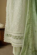 Zellbury | Unstitched 3 Piece Chikankari | Embroidered Shirt Shalwar Dupatta - 0706 - by - Libasekhas UK - Registered Vendor of : Zellbury Women - 100% Original Designer Dresss