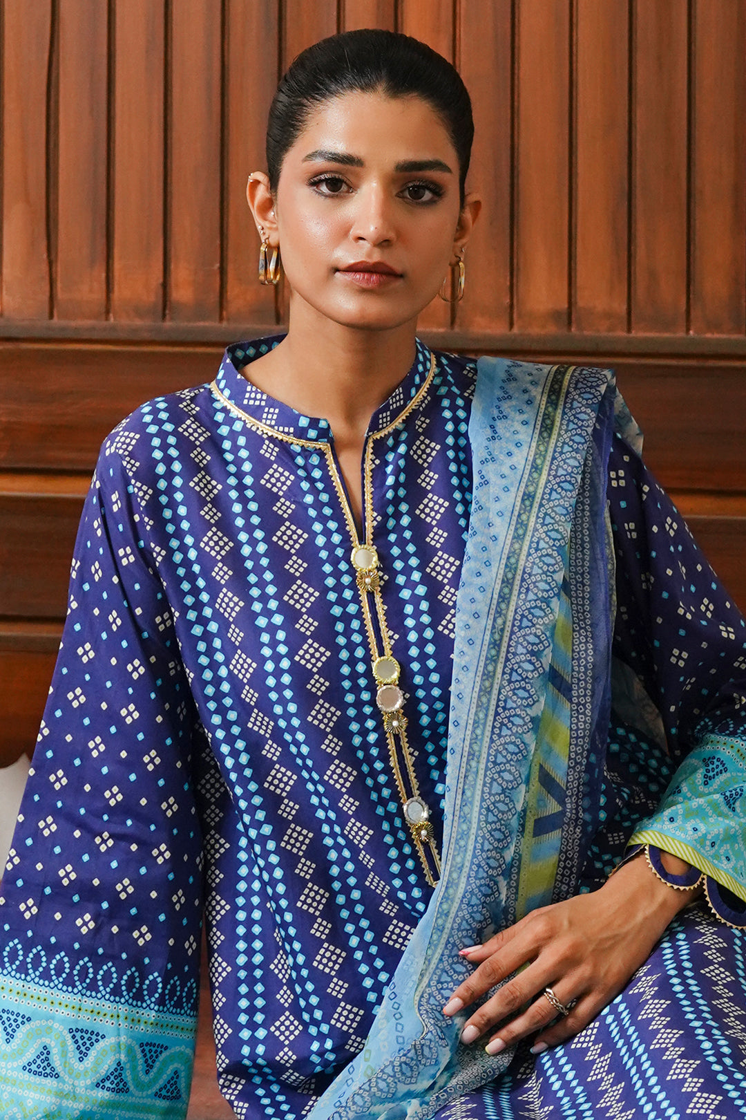 Zellbury | Unstitched 3 Piece Cambric | Shirt Shalwar Dupatta - 0031 - by - Libasekhas UK - Registered Vendor of : Zellbury Women - 100% Original Designer Dresss