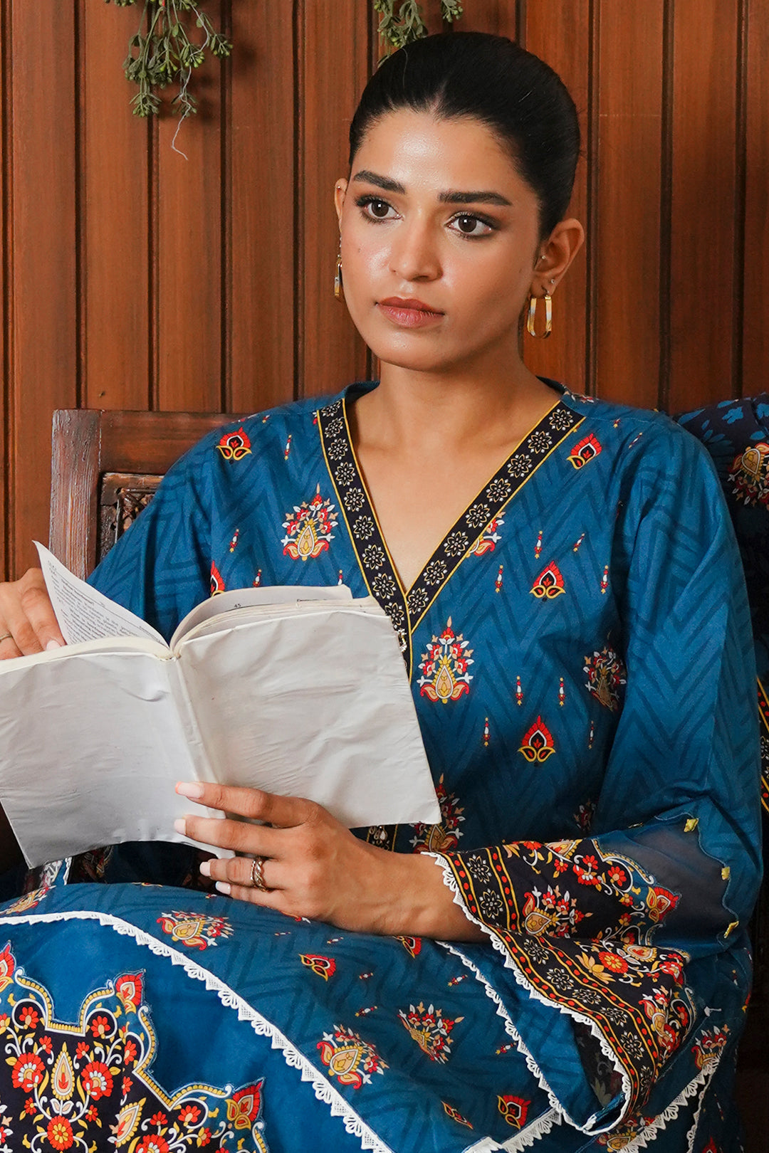 Zellbury | Unstitched 3 Piece Cambric | Shirt Shalwar Dupatta - 0042 - by - Libasekhas UK - Registered Vendor of : Zellbury Women - 100% Original Designer Dresss