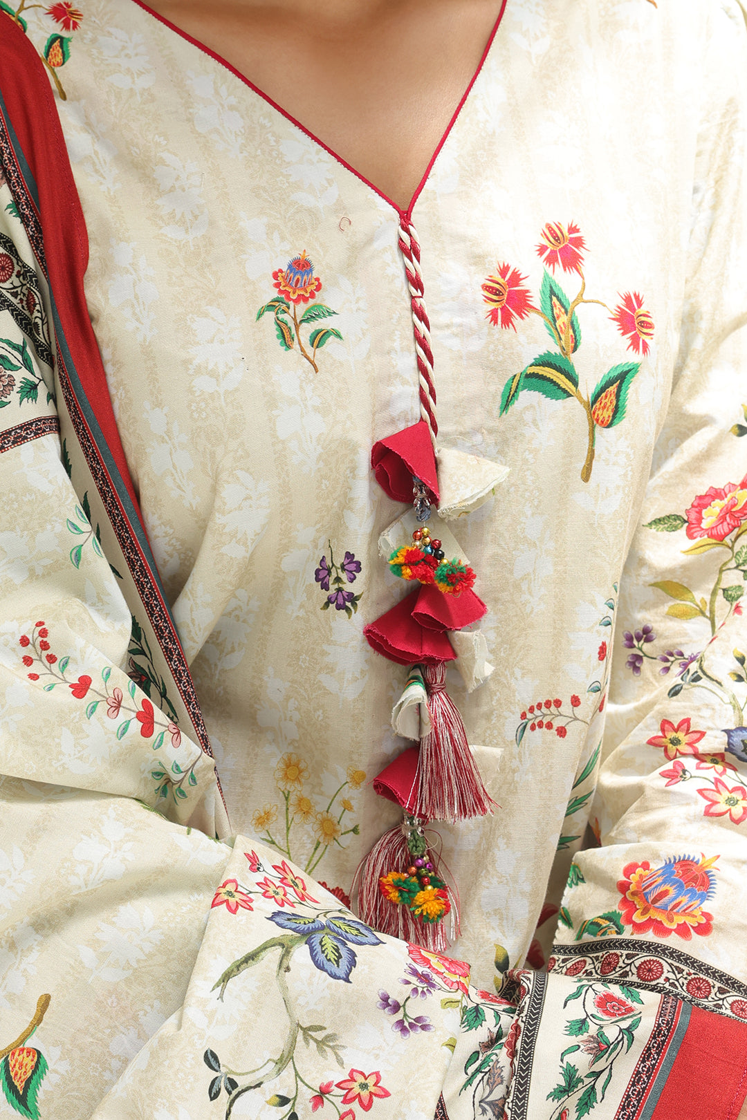 Zellbury | Unstitched 3 Piece Cambric | Shirt Shalwar Dupatta - 0044 - by - Libasekhas UK - Registered Vendor of : Zellbury Women - 100% Original Designer Dresss