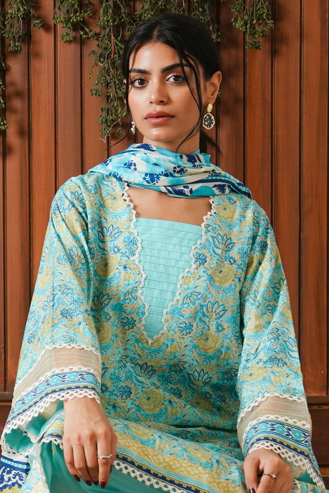 Zellbury | Unstitched 3 Piece Cambric | Shirt Shalwar Dupatta - 0046 - by - Libasekhas UK - Registered Vendor of : Zellbury Women - 100% Original Designer Dresss