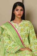 Zellbury | Unstitched 3 Piece Cambric | Shirt Shalwar Dupatta - 0115 - by - Libasekhas UK - Registered Vendor of : Zellbury Women - 100% Original Designer Dresss
