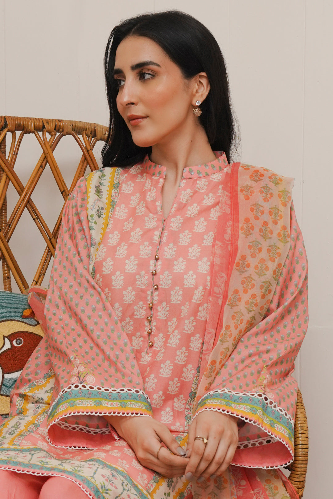 Zellbury | Unstitched 3 Piece Cambric | Shirt Shalwar Dupatta - 0119 - by - Libasekhas UK - Registered Vendor of : Zellbury Women - 100% Original Designer Dresss