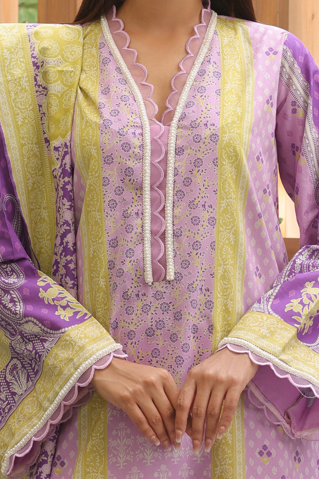 Zellbury | Unstitched 3 Piece Cambric | Shirt Shalwar Dupatta - 0125 - by - Libasekhas UK - Registered Vendor of : Zellbury Women - 100% Original Designer Dresss