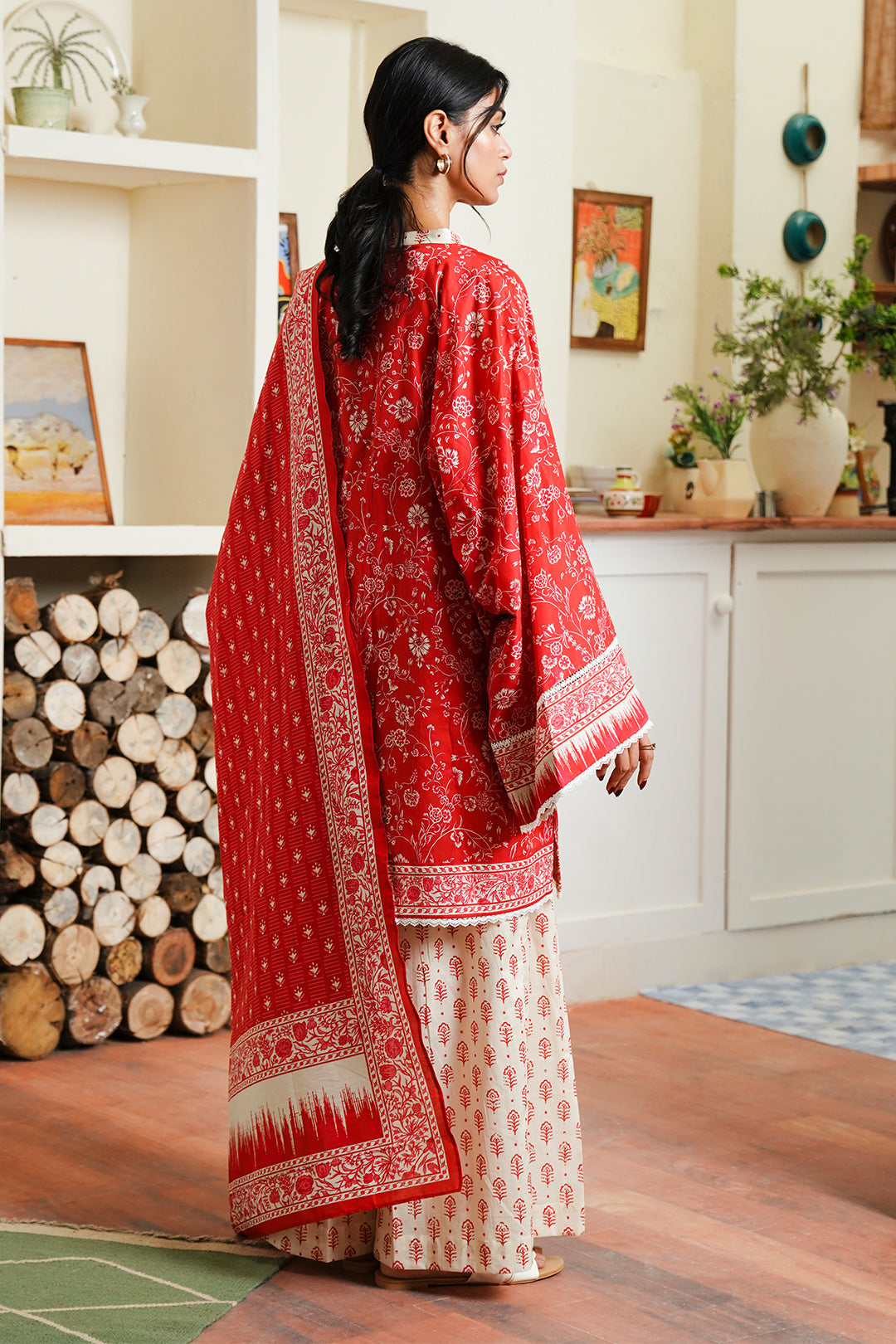 Zellbury | Unstitched 3 Piece Cambric | Shirt Shalwar Dupatta - 0139 - by - Libasekhas UK - Registered Vendor of : Zellbury Women - 100% Original Designer Dresss