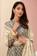 Zellbury | Unstitched 3 Piece Cambric | Shirt Shalwar Dupatta - 0626 - by - Libasekhas UK - Registered Vendor of : Zellbury Women - 100% Original Designer Dresss