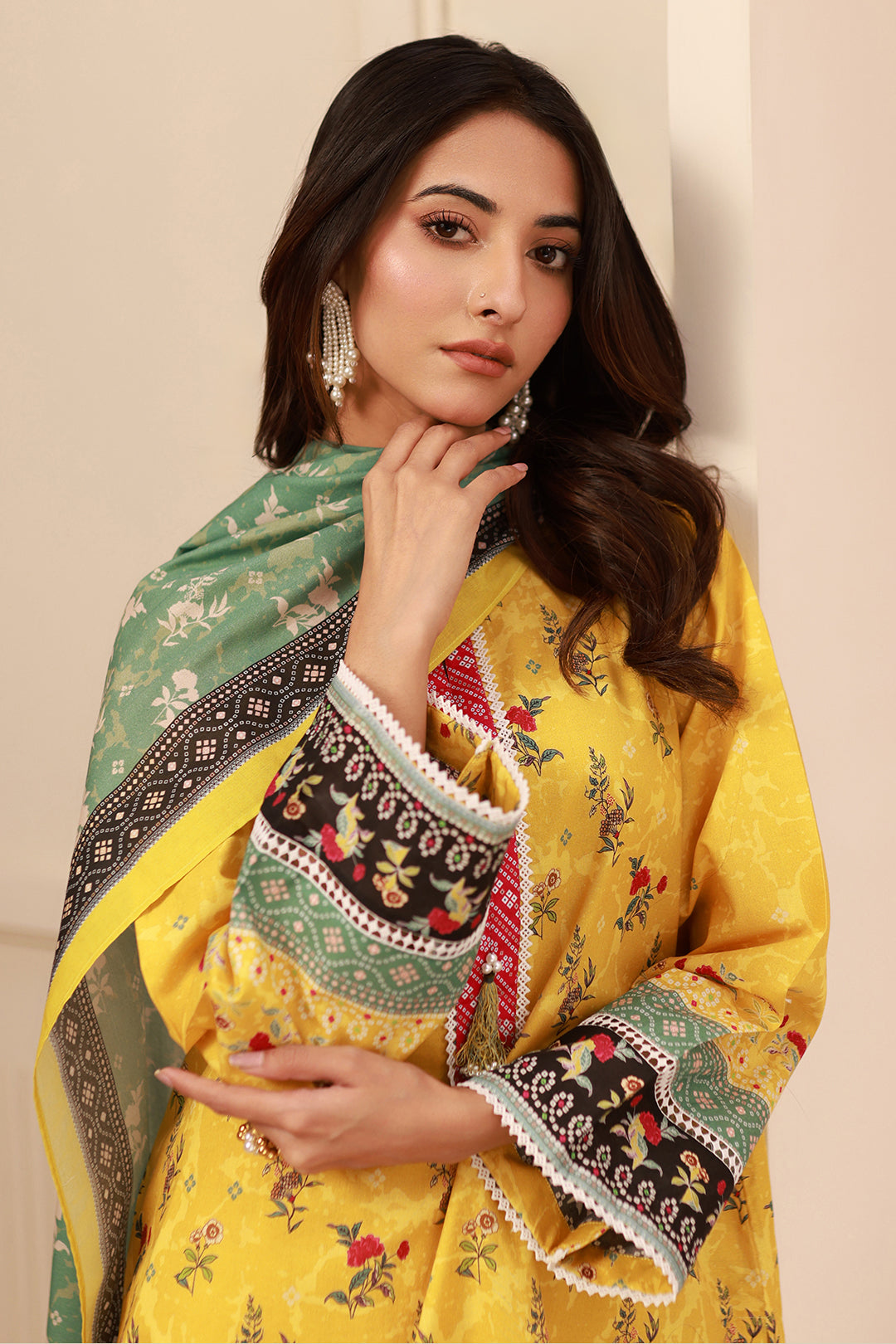Zellbury | Unstitched 3 Piece Cambric | Shirt Shalwar Dupatta - 0631 - by - Libasekhas UK - Registered Vendor of : Zellbury Women - 100% Original Designer Dresss