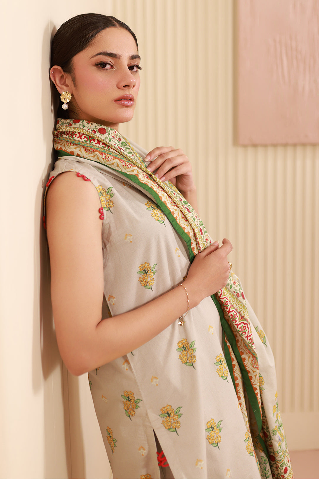 Zellbury | Unstitched 3 Piece Cambric | Shirt Shalwar Dupatta - 0633 - by - Libasekhas UK - Registered Vendor of : Zellbury Women - 100% Original Designer Dresss