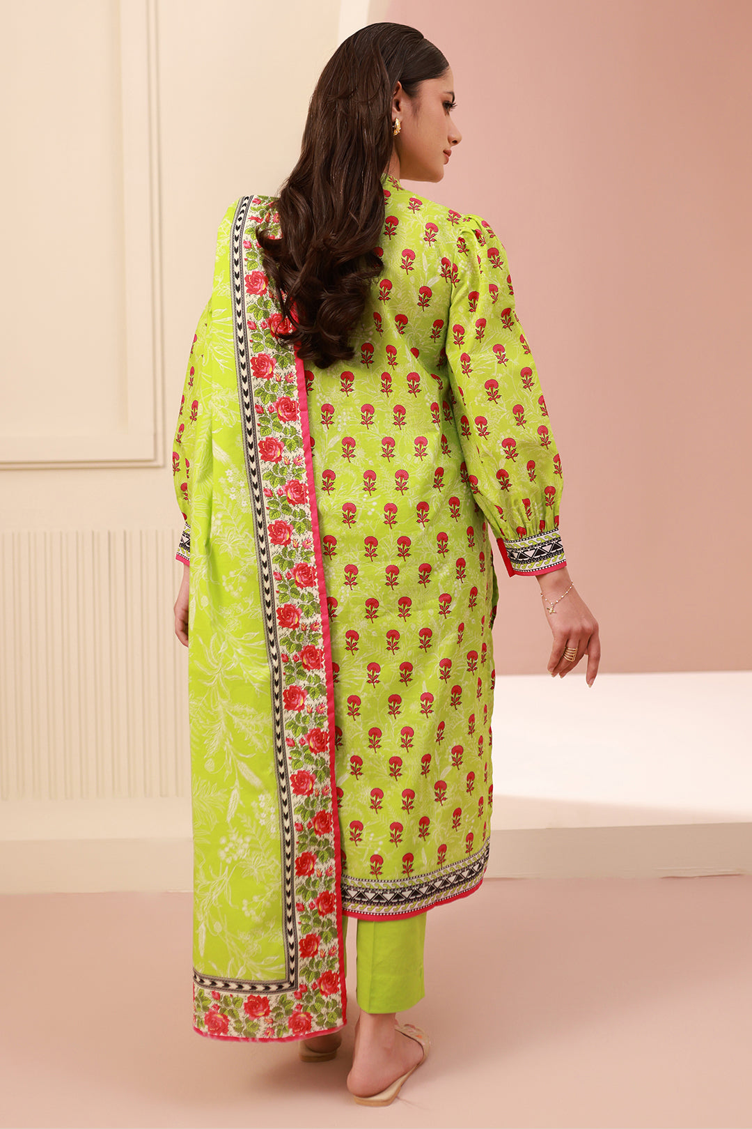 Zellbury | Unstitched 3 Piece Cambric | Shirt Shalwar Dupatta - 0634 - by - Libasekhas UK - Registered Vendor of : Zellbury Women - 100% Original Designer Dresss
