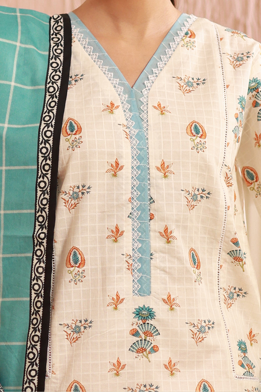 Zellbury | Unstitched 3 Piece Cambric | Shirt Shalwar Dupatta - 0668 - by - Libasekhas UK - Registered Vendor of : Zellbury Women - 100% Original Designer Dresss