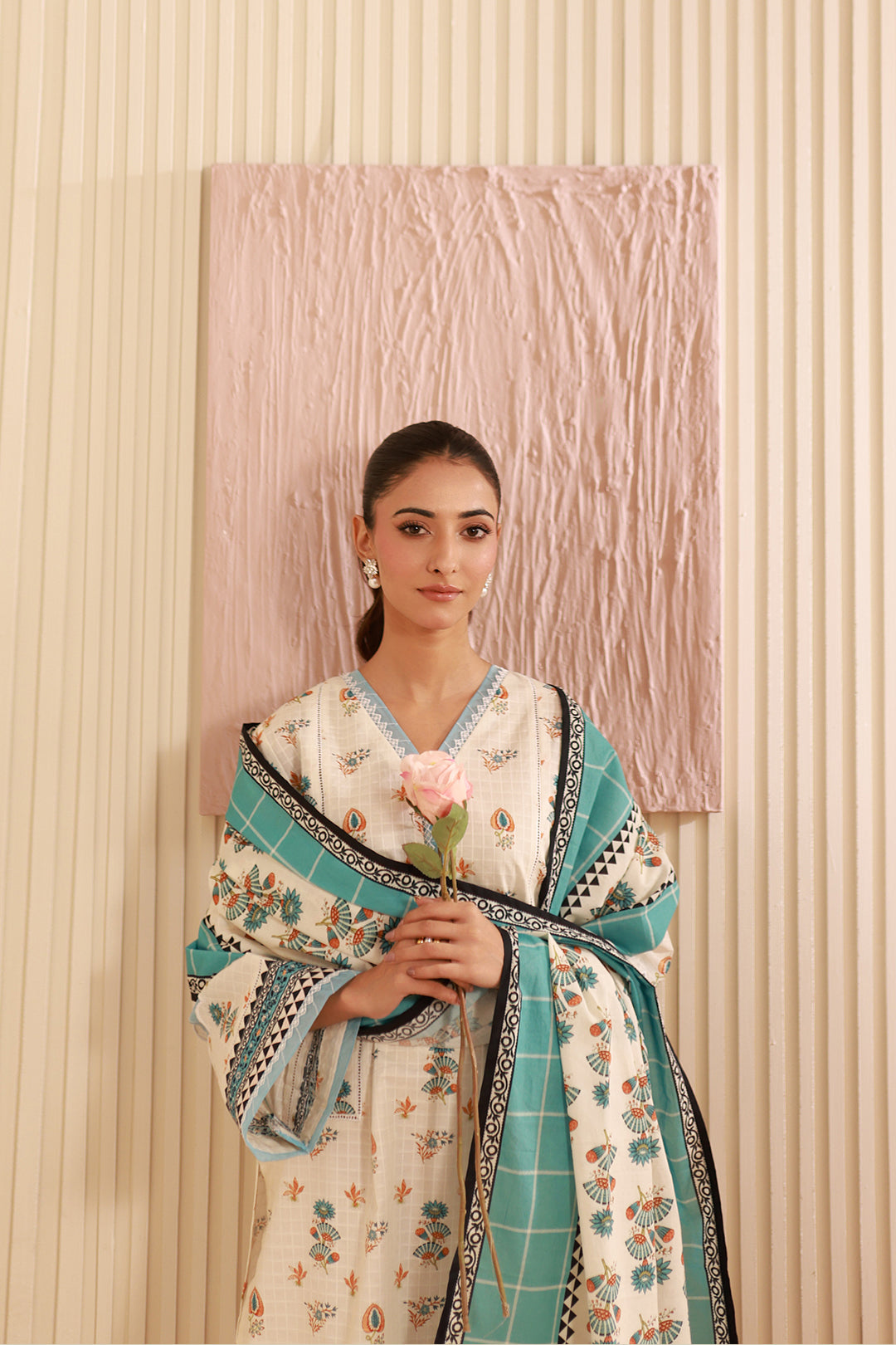 Zellbury | Unstitched 3 Piece Cambric | Shirt Shalwar Dupatta - 0668 - by - Libasekhas UK - Registered Vendor of : Zellbury Women - 100% Original Designer Dresss