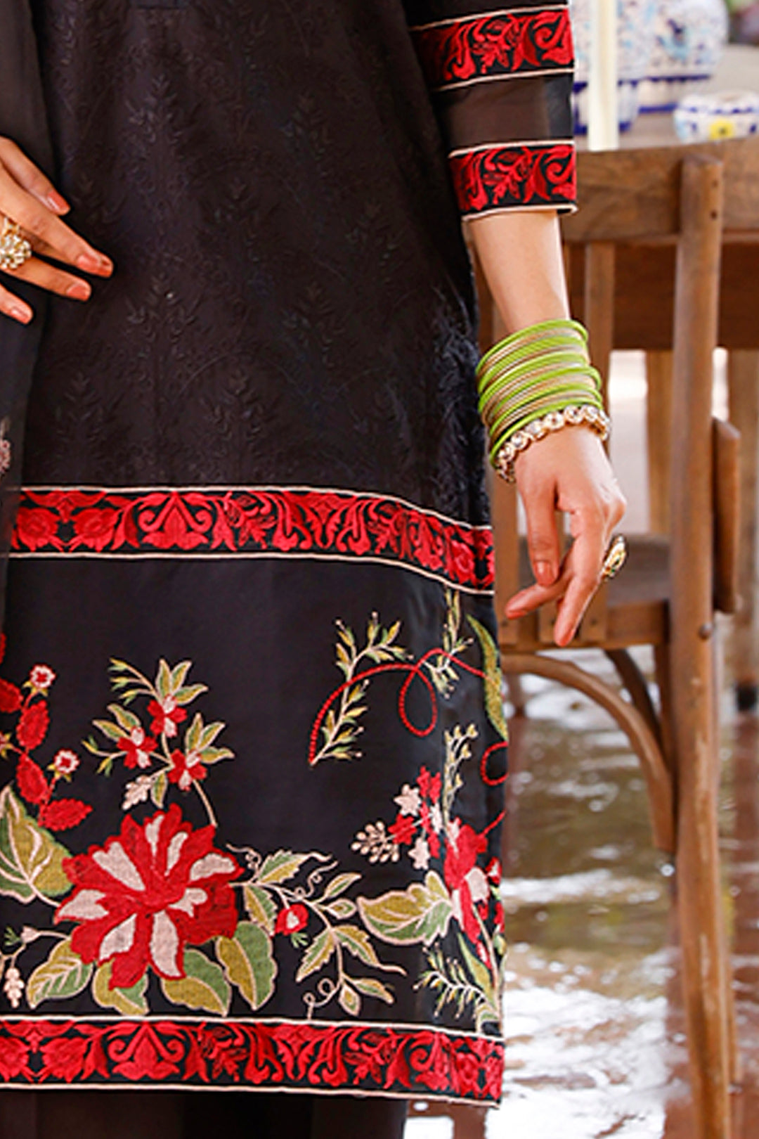 Zellbury | Unstitched 3 Piece Cambric | Embroidered Shirt Shalwar Dupatta - 0283 - by - Libasekhas UK - Registered Vendor of : Zellbury Women - 100% Original Designer Dresss