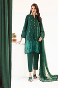 Zellbury | Unstitched 3 Piece Khaddar | Embroidered Shirt Shalwar Dupatta - 0302 - by - Libasekhas UK - Registered Vendor of : Zellbury Women - 100% Original Designer Dresss