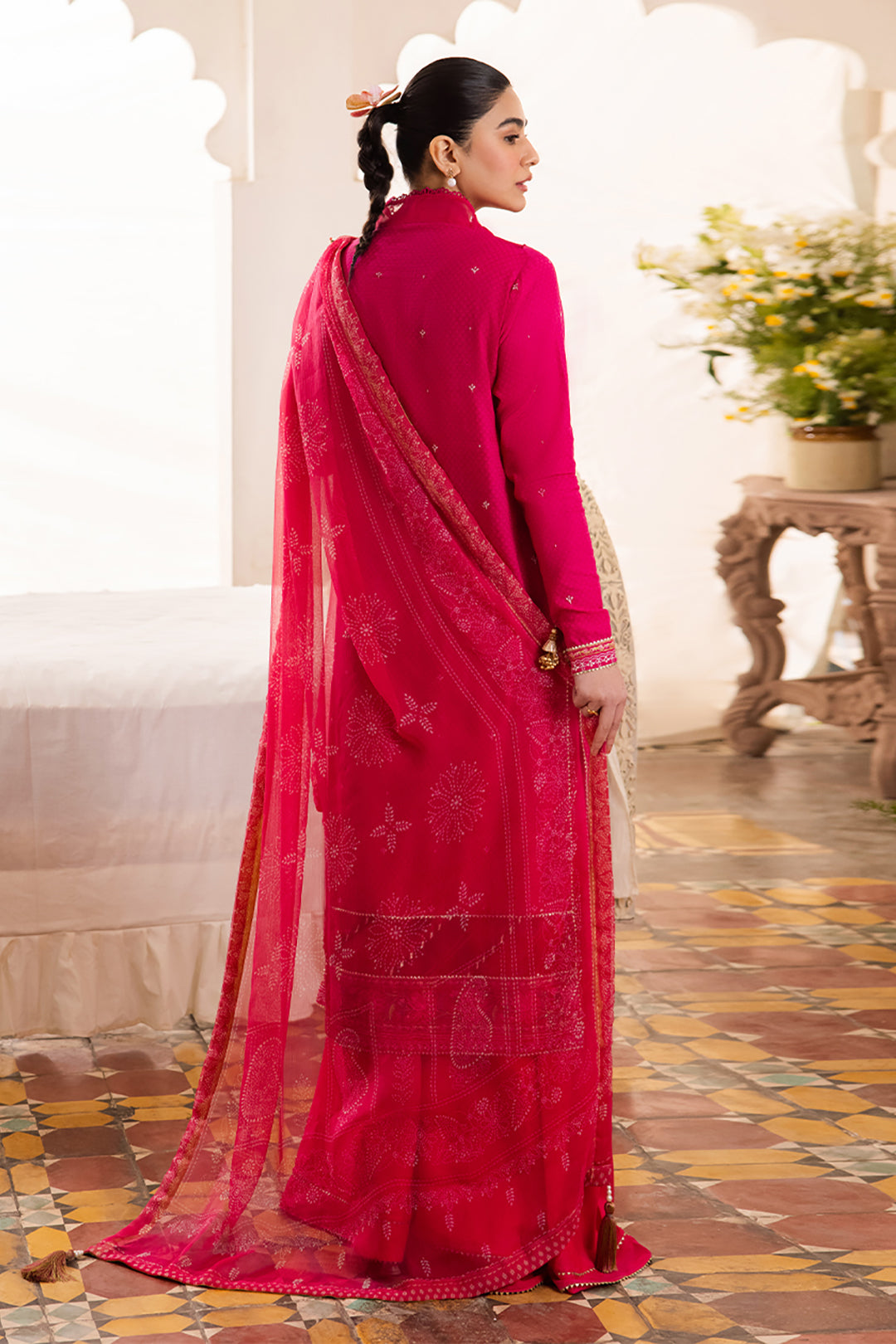 Zellbury | Unstitched 3 Piece Jacquard | Embroidered Shirt Shalwar Dupatta - 1118 - by - Libasekhas UK - Registered Vendor of : Zellbury Women - 100% Original Designer Dresss