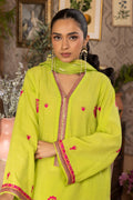 Zellbury | Unstitched 3 Piece Green | Embroidered Shirt Shalwar Dupatta - 1131 - by - Libasekhas UK - Registered Vendor of : Zellbury Women - 100% Original Designer Dresss