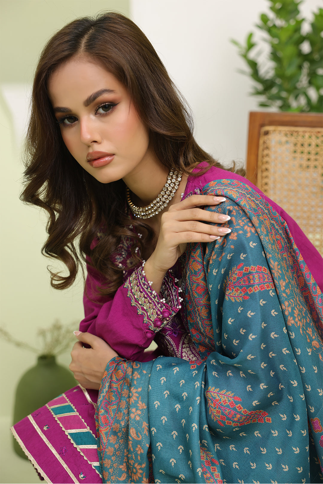 Zellbury | Unstitched 3 Piece Cambric | Embroidered Shirt Shalwar Dupatta - 1269 - by - Libasekhas UK - Registered Vendor of : Zellbury Women - 100% Original Designer Dresss