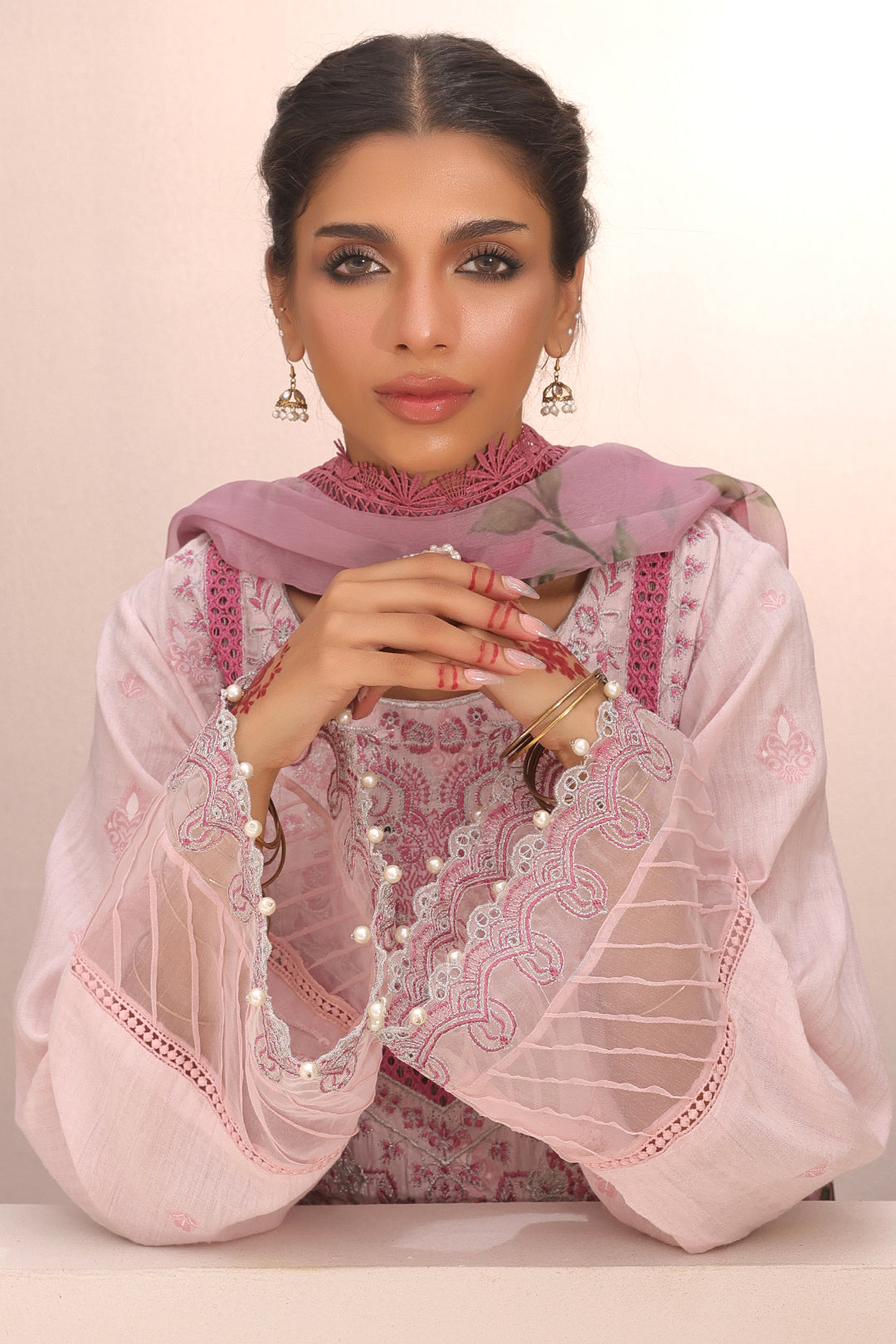 Zellbury | Unstitched 3 Piece Cambric | Embroidered Shirt Shalwar Dupatta - 1543 - by - Libasekhas UK - Registered Vendor of : Zellbury Women - 100% Original Designer Dresss